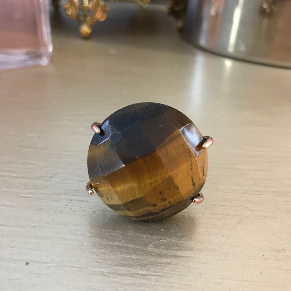 Kendra Scott Tiger Eye ring